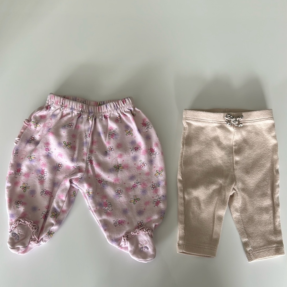 Bundle of newborn pants